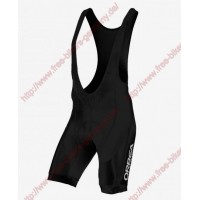 Radsport 2018 Orbea Factory Team Skoda schwarz Trägerhosen Set