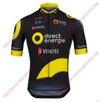 Radsport TEAM DIRECT ENERGIE 2018 Trikot Kurzarm