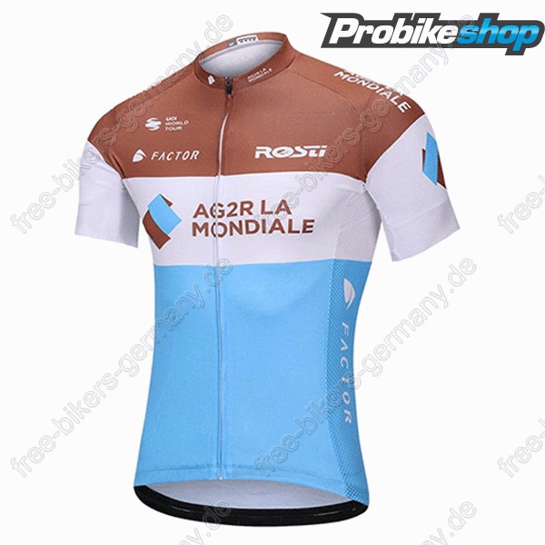 AG2R La Mondiale Trikot Kurzarm 2018 AG2R La Mondiale Trikot Kurzarm 2018