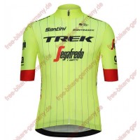 Profiteam 2018 Trek Segafredo fluo gelb Trikot Kurzarm Outlet