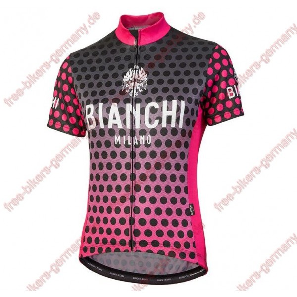 Profiteam 2018 Bianchi Milano Gravina pink Damen Trikot Kurzarm 69959IO Profiteam 2018 Bianchi Milano Gravina pink Damen Trikot Kurzarm 69959IO