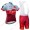 Katusha Alpecin rot Radbekleidung Satz Trikot Kurzarm+Trägerhosen Set 2018
