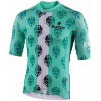 Fahrradbekleidung Radsport 2020 BIANCHI MILANO Roncaccio Trikot Kurzarm Outlet Grün