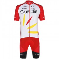 Fahrradbekleidung Radsport 2020 COFIDIS SOLUTIONS CREDITS Radbekleidung Satz Trikot Kurzarm+Fahrradhose Set Outlet