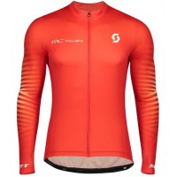 Fahrradbekleidung Radsport 2020 SCOTT RC TEAM 10 Trikot Langarmrot