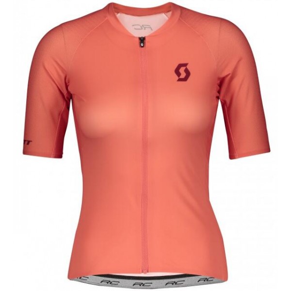 Fahrradbekleidung Radsport 2020 Damen SCOTT RC Premium Trikot Kurzarm Outlet Rosa