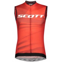Fahrradbekleidung Radsport 2020 SCOTT RC Pro maglia senza maniche rot