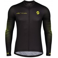 Fahrradbekleidung Radsport 2020 SCOTT RC TEAM 10 Trikot Langarmschwarz