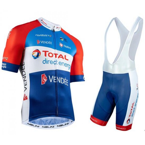 Fahrradbekleidung Radsport 2020 Team Total Direct Energie Radbekleidung Satz Trikot Kurzarm+Trägerhosen Set Outlet Fahrradbekleidung Radsport 2020 Team Total Direct Energie Radbekleidung Satz Trikot Kurzarm+Trägerhosen Set Outlet