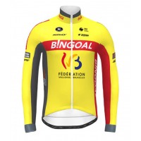 Fahrradbekleidung Radsport 2020 Wallonie Bruxelles Trikot Langarm 4HRX9