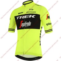Profiteams Trek Segafredo 2019 training Fluo gelb Trikot Kurzarm Outlet
