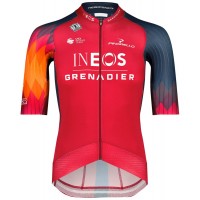 INEOS GRENADIERS 2023 EPIC RACE Radtrikot kurzarm(langer RV)-Radsport-Profi-Team