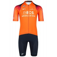 INEOS GRENADIERS 2023 training edition Set(ICON Radtrikot+ICON Trägerhose)-Radsport-Profi-Team