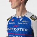 Quick Step-Alpha Vinyl 2022 CLIMBER'S 3.1 Radtrikot kurzarm(langer RV)-Radsport-Profi-Team Quick Step-Alpha Vinyl 2022 CLIMBER'S 3.1 Radtrikot kurzarm(langer RV)-Radsport-Profi-Team