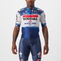 Soudal Quick-Step 2023 Aero Race 6.1 Radtrikot kurzarm-Radsport-Profi-Team Soudal Quick-Step 2023 Aero Race 6.1 Radtrikot kurzarm-Radsport-Profi-Team
