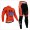 2015 CCC Fahrradbekleidung Radtrikot Satz Langarm und Lange Fahrradhose WOVL497