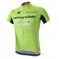 2015 Garmin Cannondale Radtrikot Kurzarm Grün HKDB312
