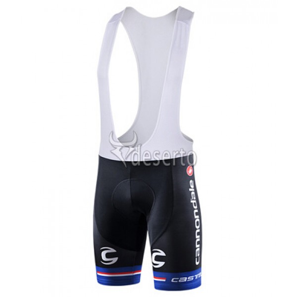 2015 Garmin Cannondale Kurz Trägerhose Blau IKZI103