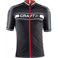 Craft Bike Grand Tour Schwarz-Rot 2015 Radtrikot Kurzarm JLAF828