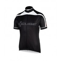 2015 Cube Radtrikot Kurzarm schwarz Weiß FCYN667