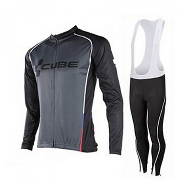 2015 Cube schwarz Fahrradbekleidung Radtrikot Satz Langarm und Lange Trägerhose Weiß OBWY980 2015 Cube schwarz Fahrradbekleidung Radtrikot Satz Langarm und Lange Trägerhose Weiß OBWY980
