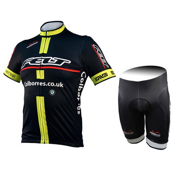 2015 Felt gelb Radbekleidung Radtrikot Kurzarm und Fahrradhosen Kurz SJCD946 2015 Felt gelb Radbekleidung Radtrikot Kurzarm und Fahrradhosen Kurz SJCD946