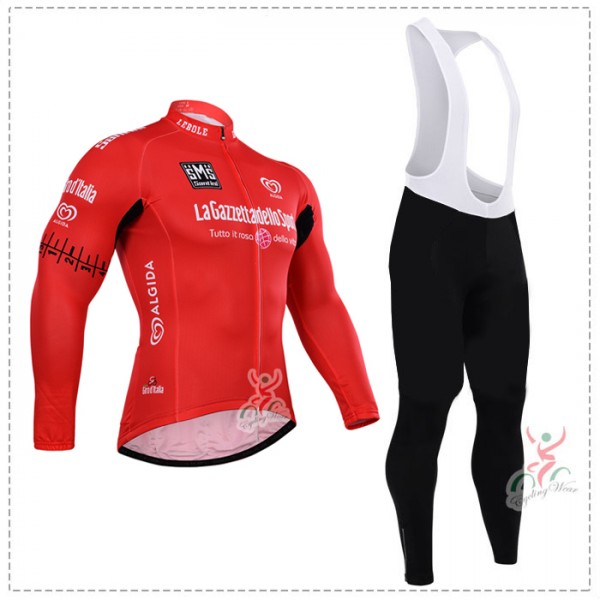 2015 Giro d'Italia Fahrradbekleidung Radtrikot Satz Langarm und Lange Trägerhose ZRGX544 2015 Giro d'Italia Fahrradbekleidung Radtrikot Satz Langarm und Lange Trägerhose ZRGX544