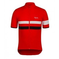 2015 Rapha Rote Radtrikot Kurzarm BAQU827