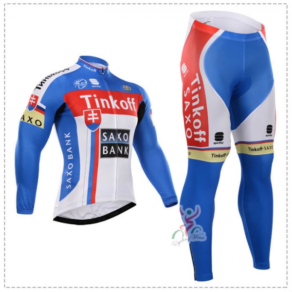 2015 Saxo bank tinkoff Fahrradbekleidung Radtrikot Satz Langarm und Lange Fahrradhose ELCY983 2015 Saxo bank tinkoff Fahrradbekleidung Radtrikot Satz Langarm und Lange Fahrradhose ELCY983