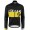 2015 SCOTT RC Fahrradtrikot Langarm Schwarz/Gelb YYHB837