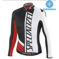 2015 Specialized Schwarz/Weiß/Rote Fahrradtrikot Langarm OROA413