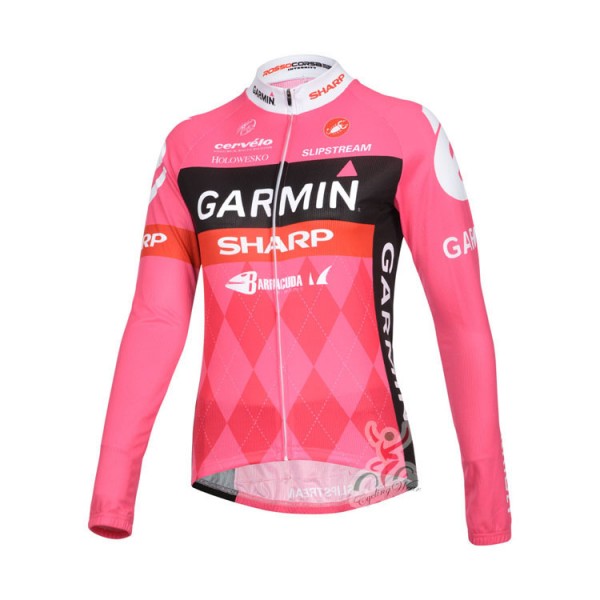 2013 Damen GarminFahrradtrikot Langarm MIHP681