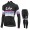 Damen LIV RACE DAY SS 2015 Long Black Cycling Fahrradbekleidung Radtrikot Satz Langarm und Lange Fahrradhose ZBQC742