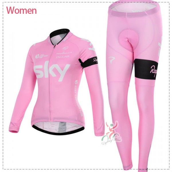 2015 sky Damen Cycling Fahrradbekleidung Radtrikot Satz Langarm und Lange Fahrradhose ZXYV672 2015 sky Damen Cycling Fahrradbekleidung Radtrikot Satz Langarm und Lange Fahrradhose ZXYV672