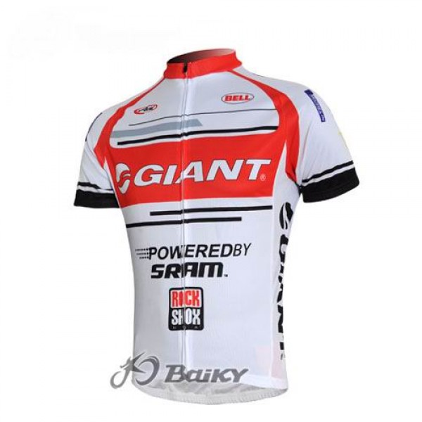 Giant Sram Pro Team Radtrikot Kurzarm Rot Weiß KDAD749 Giant Sram Pro Team Radtrikot Kurzarm Rot Weiß KDAD749