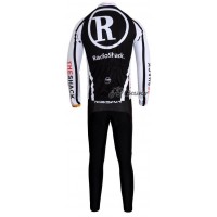 RadioShack Trek Nissan Livestrong Fahrradtrikot Langarm Weiß Schwarz Gelb LQAB152