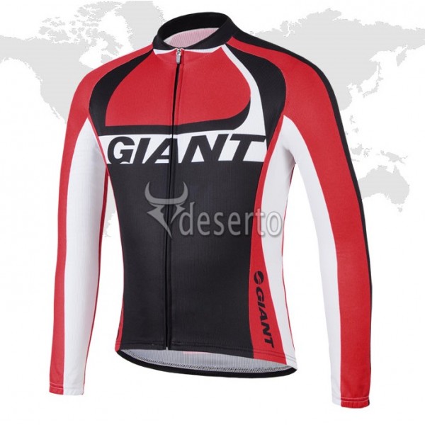 2014 Giant Fahrradtrikot Langarm Schwarz Rot RJPG583 2014 Giant Fahrradtrikot Langarm Schwarz Rot RJPG583
