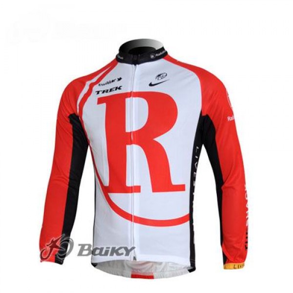RadioShack Trek Fahrradtrikot Langarm Rot YTZD226 RadioShack Trek Fahrradtrikot Langarm Rot YTZD226