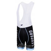 Leopard Trek Pro Team Lang Trägerhose Schwarz Blau Weiß SUOR498