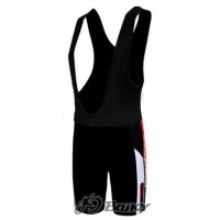 Merida Multivan Flex Stay Kurz Trägerhose Schwarz Rot NIIB120