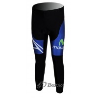 Movistar Team Lang Radhose Blau UXDB376