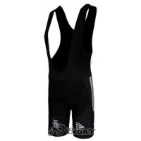 SKY Pro Team Kurz Trägerhose Schwarz Blau CILN235