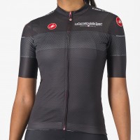 Bekleidung Damen Schwarzes Trikot Damen Giro d'Italia 2024 Competizione