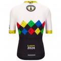 Bekleidung Herren Santini UCI Gravel Weltmeisterschaft trikot Flandern 2024-Schwarz Bekleidung Herren Santini UCI Gravel Weltmeisterschaft trikot Flandern 2024-Schwarz