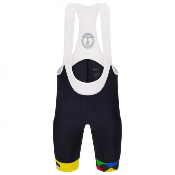 Bekleidung Herren Santini UCI Gravel UCI World Championship Flanders tragerhose 2024 Bekleidung Herren Santini UCI Gravel UCI World Championship Flanders tragerhose 2024