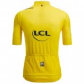 Bekleidung Herren Gelbes Trikot Tour de France 2024 Fan Linie Bekleidung Herren Gelbes Trikot Tour de France 2024 Fan Linie
