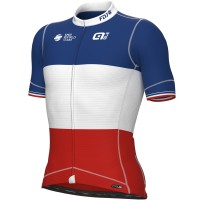 Bekleidung Herren Groupama FDJ 2024 PRS trikot-Franzosischer meister