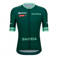 Bekleidung Herren Santini Vuelta Espana grun trikot 2024