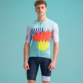 Bekleidung Herren Santini Tour de France 2024 trikot-Nizza