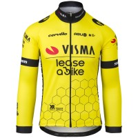 Bekleidung Herren Langärmeliges Trikot Agu Team Visma Lease a bike 2024